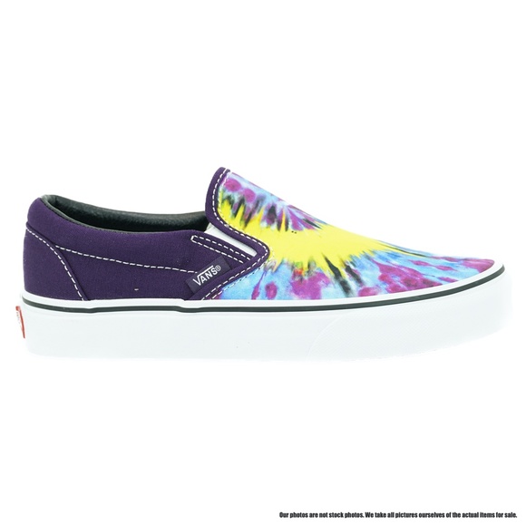 mens vans tie dye shoes